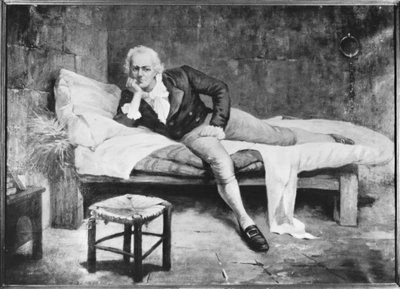 Francisco de Miranda in the prison of La Carraca, Cadiz, Spain, early 19th century, 1896 by Arturo Michelena